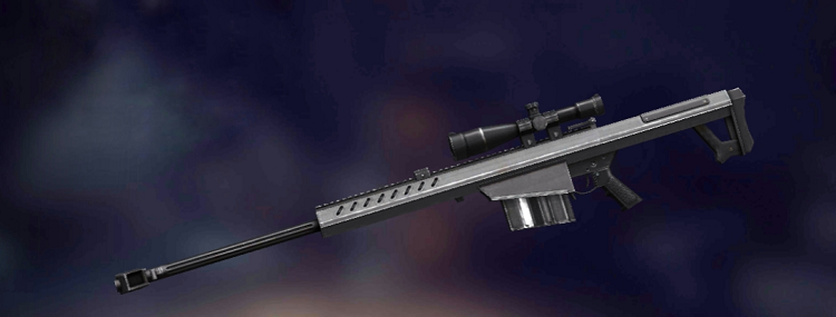 سلاح اسنایپر M82B بخاطر قدرت بالای خود در نفوذ به زره‌ها، گزینه مناسبی برای از بین بردن دفاع دشمن است.